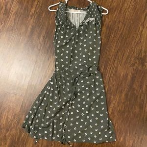 Adorable fall green Loft dress size 22